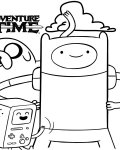 Adventure Time omalovánky pro dívky