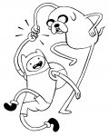 Adventure Time omalovánky pro kluky
