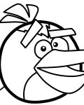 Angry Birds omalovánky k tisknutí