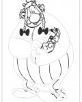 Asterix a Obelix omalovánky pro děti ke stažení
