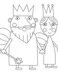 Ben and Holly's Little Kingdom omalovánky k tisknutí