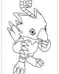 Digimon online omalovánky pro kluky