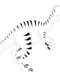Dinosauři dětské omalovánky ke stažení
