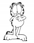 Garfield online omalovánky pro kluky