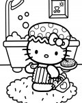 Hello Kitty omalovánky pro děti