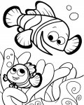 Hledá se Nemo online omalovánky pro kluky