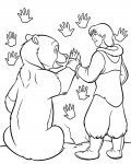 Medvědí bratři omalovánky pro dívky
