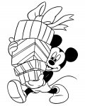 Myšák Mickey omalovánky pro nejmenší zdarma