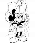 Myšák Mickey online omalovánky pro dívky