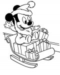 Myšák Mickey omalovánky pro děti k vytisknutí