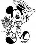 Myšák Mickey omalovánky pro kluky