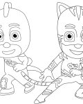 PJ Masks online omalovánky pro kluky