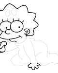 Simpsonovi dětské omalovánky ke stažení