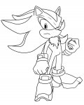 Sonic dětské online omalovánky